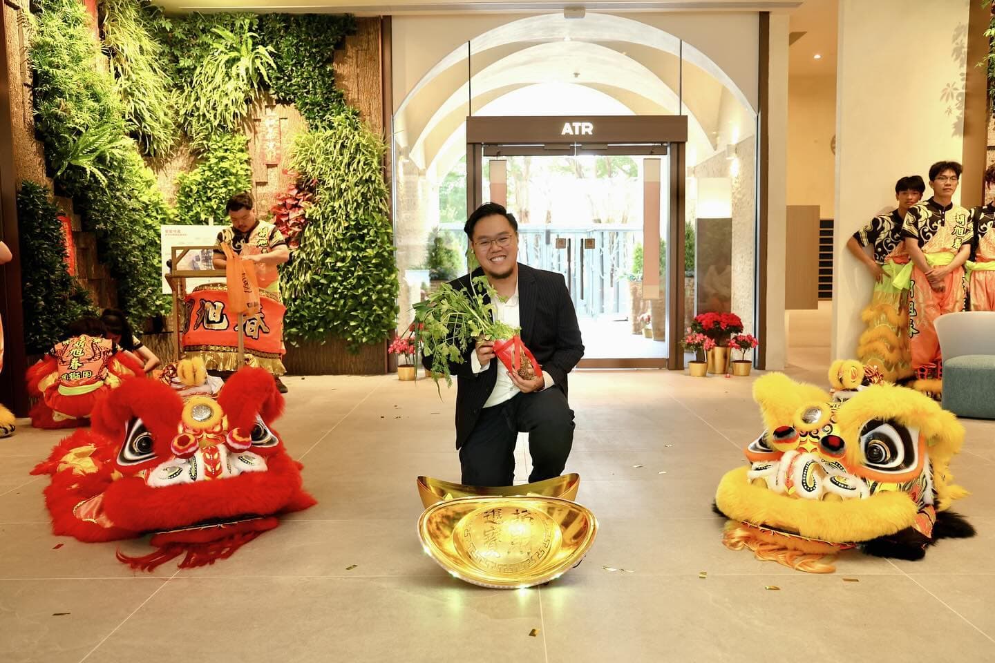 Jimmy Lee at the After The Rain opening ceremony